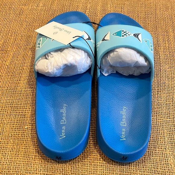 NWT Vera Bradley beach slides - Picture 1 of 3